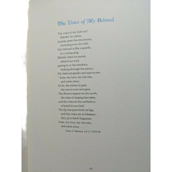 To Love And To Marry Hardcover Book 1971 Hallmark Crown Editions/Marianne Wilson - Picture 7 of 9